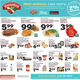 Hannaford Weekly Ad week 9 Page 1