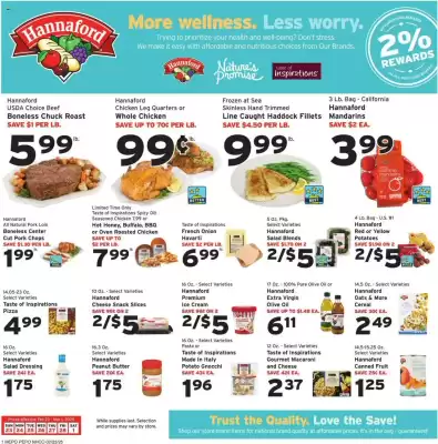 Hannaford Weekly Ad (valid until 1-03)