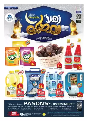 Pasons catalogue (valid until 23-02)