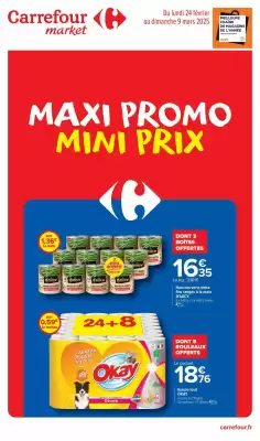 Catalogue Carrefour Market (valable jusqu'au 9-03)