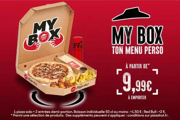 Catalogue Pizza Hut (valable jusqu'au 31-03)