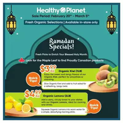 Healthy Planet flyer (valid until 27-02)