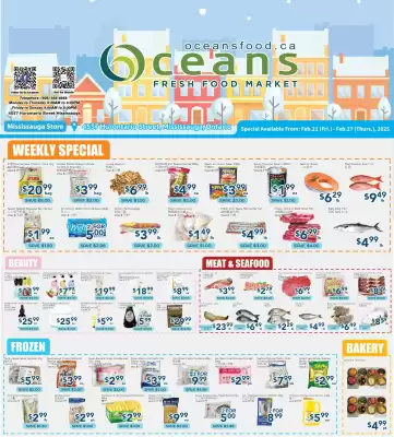 Oceans Fresh Food Market flyer (valid until 27-02)