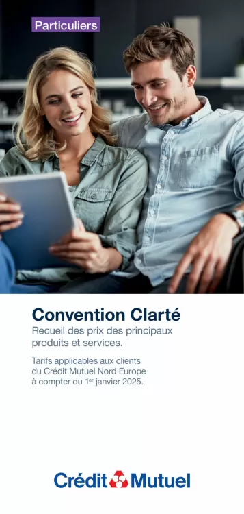 Catalogue Crédit Mutuel (valable jusqu'au 30-06)