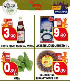 Al-Salam Supermarket flyer Page 1