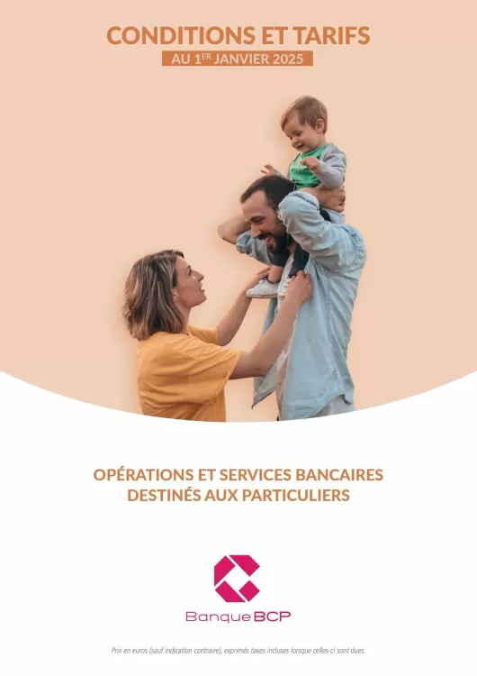 Catalogue Banque BCP (valable jusqu'au 30-06)