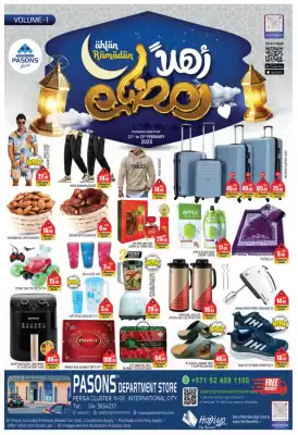 Pasons catalogue (valid until 23-02)