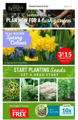 Lakeside Garden Gallery flyer (valid until 27-02)