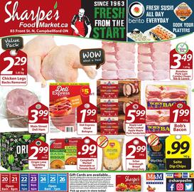 Sharpe's Food Market flyer week 8 Page 1