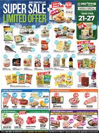 PAT Mart flyer week 8 Page 1