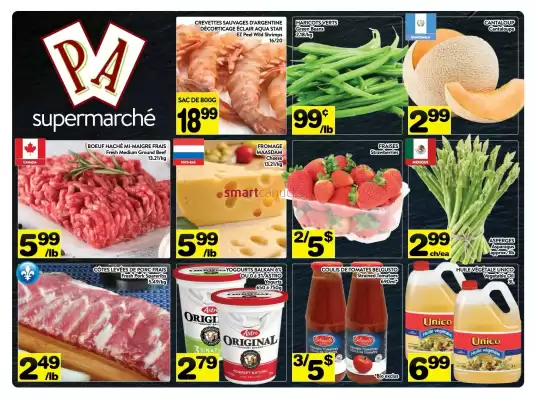 Supermarché PA flyer (valid until 27-02)