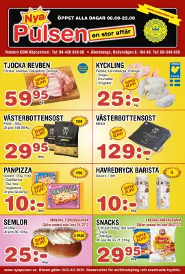 Nya Pulsen reklamblad (giltig till och med 2-03)