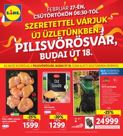 Lidl akciós újság Oldal 1