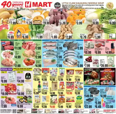 Hmart Weekly Ad (valid until 27-02)