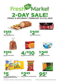 Dollar Fresh Market Weekly Ad Page 1