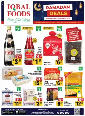 Iqbal Foods flyer (valid until 5-03)