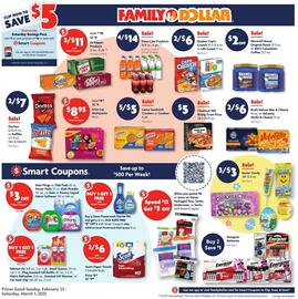 Family Dollar Weekly Ad week 9 Page 1