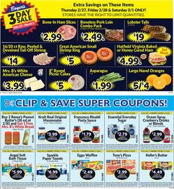 Boyer's Food Markets Weekly Ad Page 1