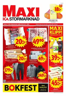 ICA Maxi reklamblad (giltig till och med 2-03)