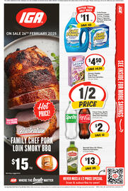 IGA catalogue week 9 Page 1