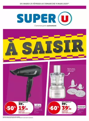 Catalogue Super U (valable jusqu'au 9-03)