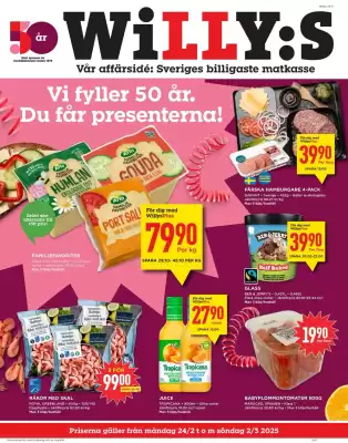 Willys reklamblad (giltig till och med 2-03)