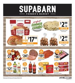 Supabarn catalogue week 9 Page 1