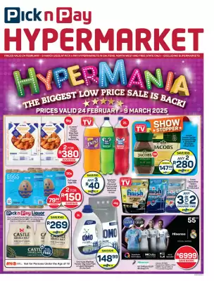 Pick n Pay Hypermarket catalogue (valid until 9-03)