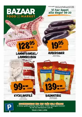 Bazaar Food market reklamblad (giltig till och med 2-03)