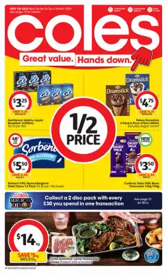 Coles catalogue (valid until 4-03)