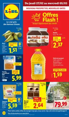 Catalogue Lidl (valable jusqu'au 5-03)