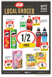 IGA catalogue week 9 Page 1