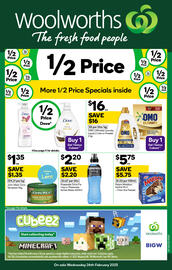 Woolworths catalogue week 9 Page 1