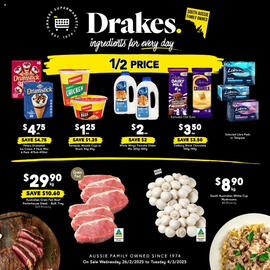 Drakes catalogue week 9 Page 1