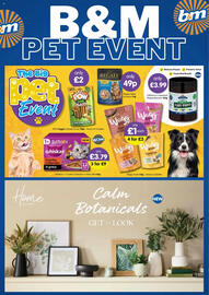 B&M Stores leaflet Page 1