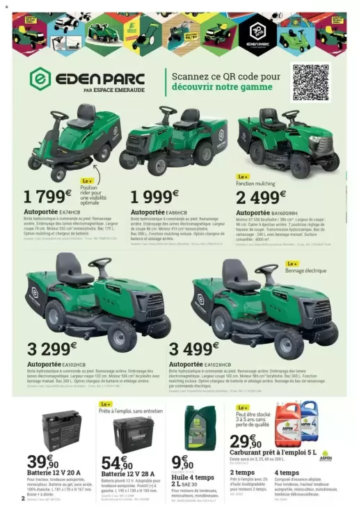Catalogue Espace emeraude (valable jusqu'au 28-06)
