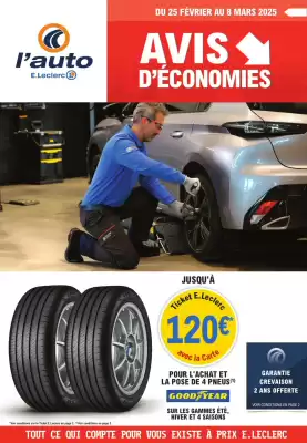 Catalogue E.Leclerc L'Auto (valable jusqu'au 8-03)