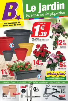 Catalogue Bazarland (valable jusqu'au 16-03)