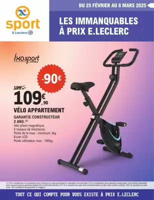 Catalogue E.Leclerc Sport (valable jusqu'au 8-03)