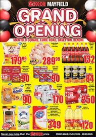 Boxer Superstores catalogue Page 1