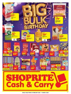 Shoprite catalogue (valid until 9-03)