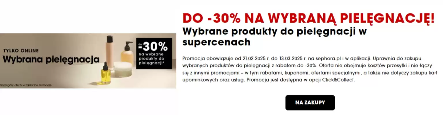 Sephora gazetka (ważność do 13-03)