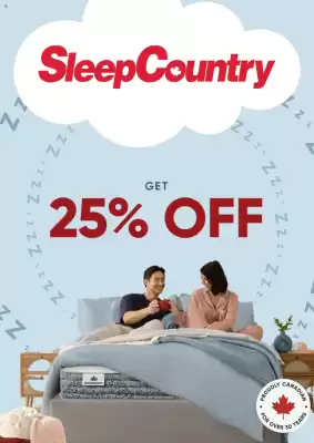 Sleep Country flyer (valid until 16-03)