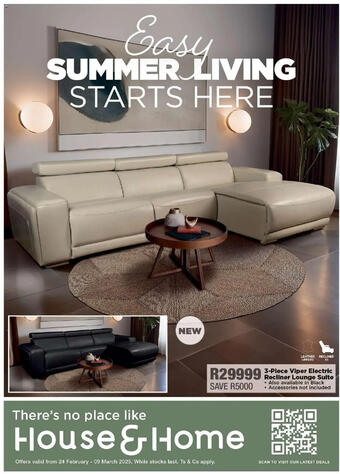 House Home catalogue from 24 02 Promotions and specials