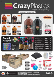 Crazy Plastics catalogue Page 1