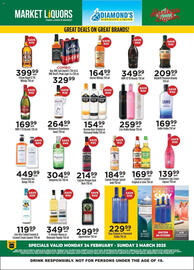 Diamond Discount Liquor catalogue week 9 Page 1