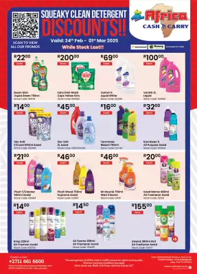 Africa Cash and Carry catalogue (valid until 1-03)