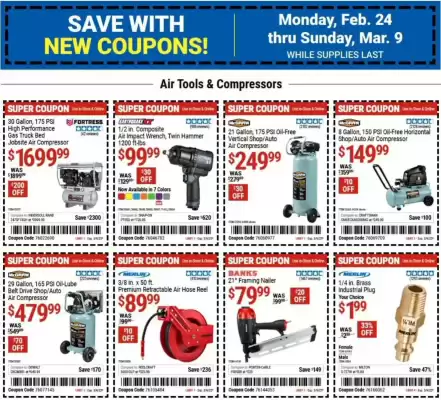 Harbor Freight Tools Weekly Ad (valid until 10-03)