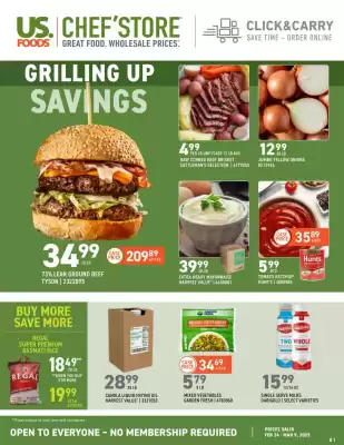 US Foods Chef's Store Weekly Ad (valid until 10-03)