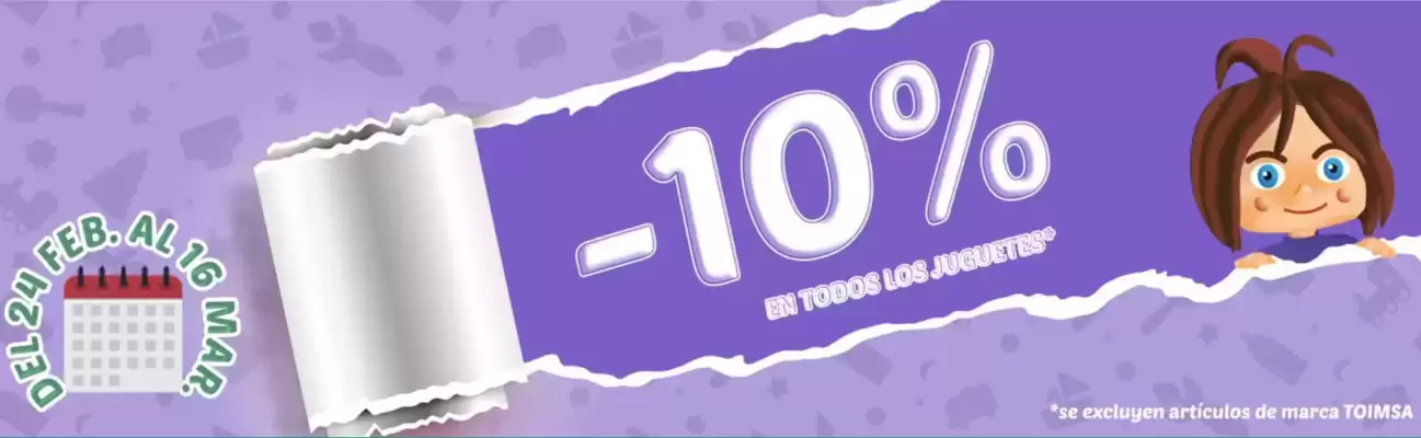 Folleto Juguetoon (válido hasta el 16-03)